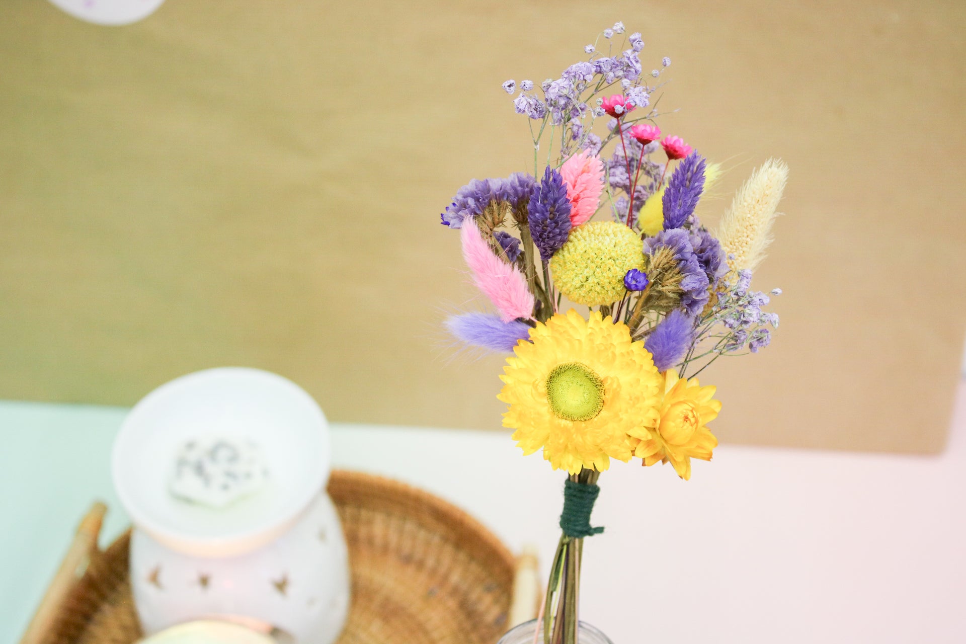 Dried Flower Mini Posie – Vibrant & Handcrafted - Magic and Stars -Dried Flowers-Wildest Dreams Flowers
