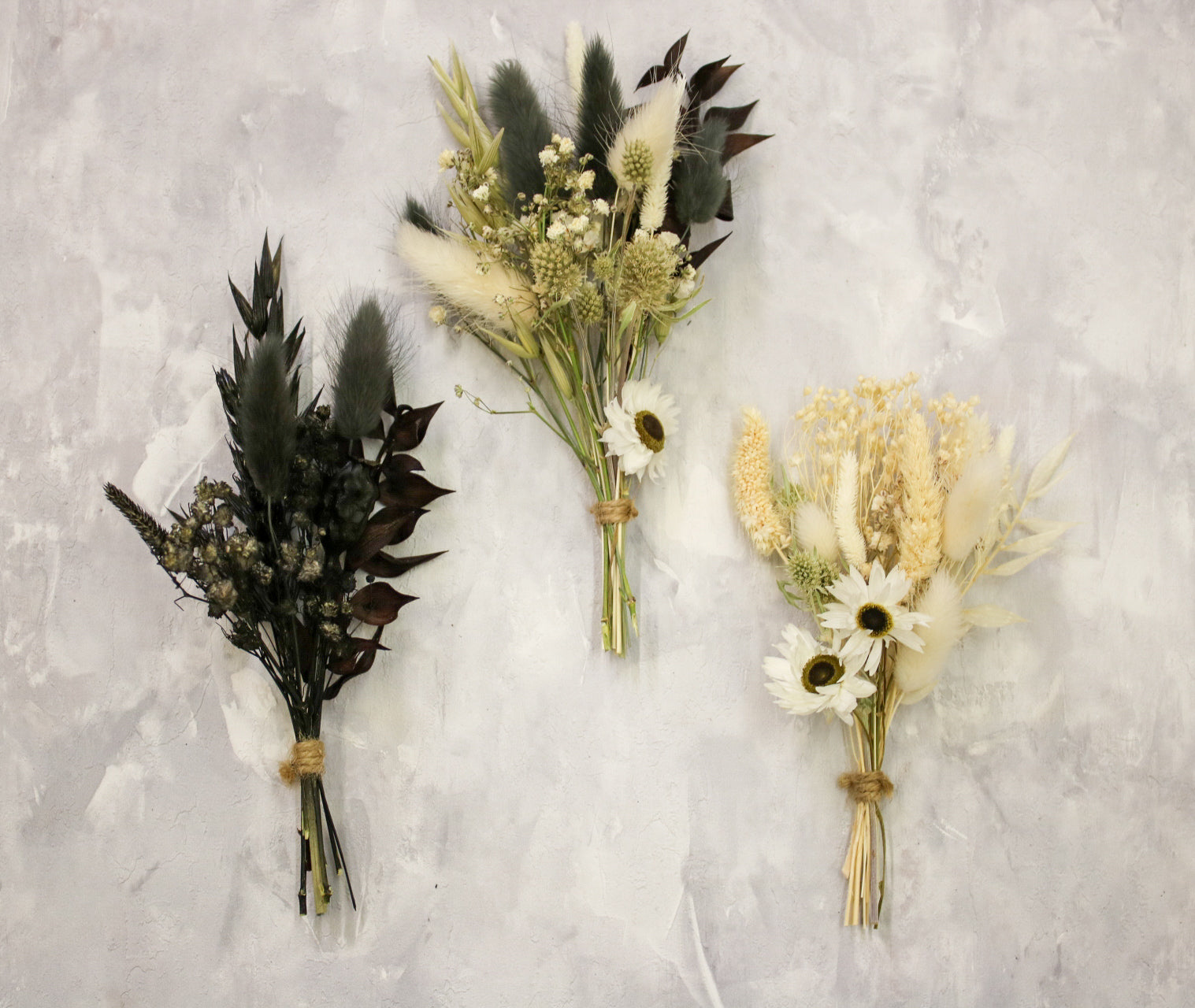 Black Dried Flower Buttonhole | Groom Boutonniere - Wildest Dreams Flowers --Wildest Dreams Flowers