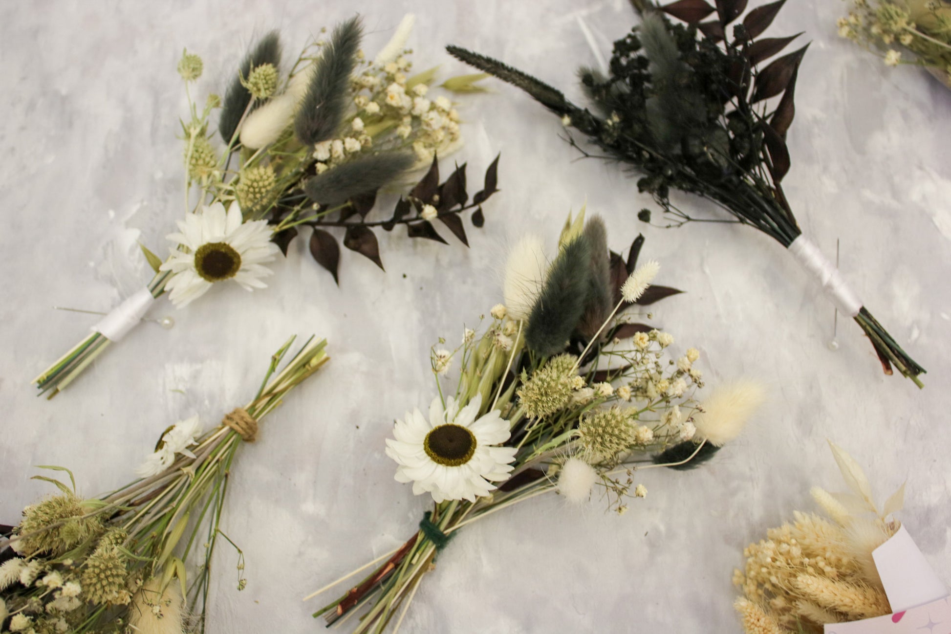 Black Dried Flower Buttonhole | Groom Boutonniere - Wildest Dreams Flowers --Wildest Dreams Flowers
