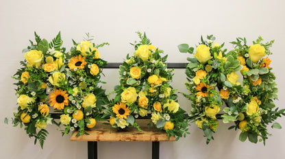 NAN loose Named Floral Tribute – Custom Funeral Letter Arrangement - Wildest Dreams Flowers -fresh flowers-Wildest Dreams Flowers