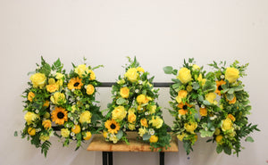 NAN loose Named Floral Tribute – Custom Funeral Letter Arrangement