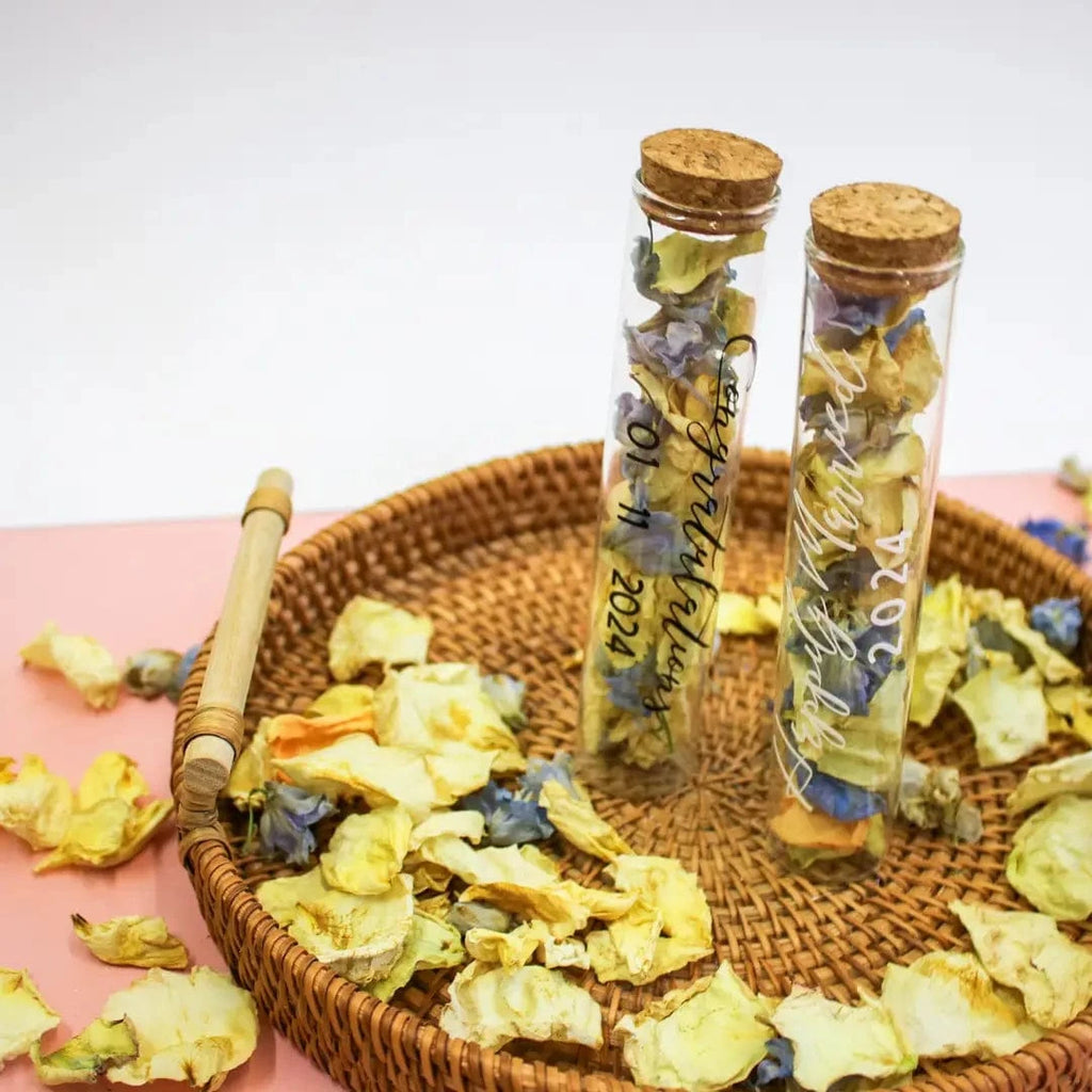 Biodegradable Confetti Real Dried Flower Petals - Wedding Flowers - Magic and Stars --Wildest Dreams Flowers 