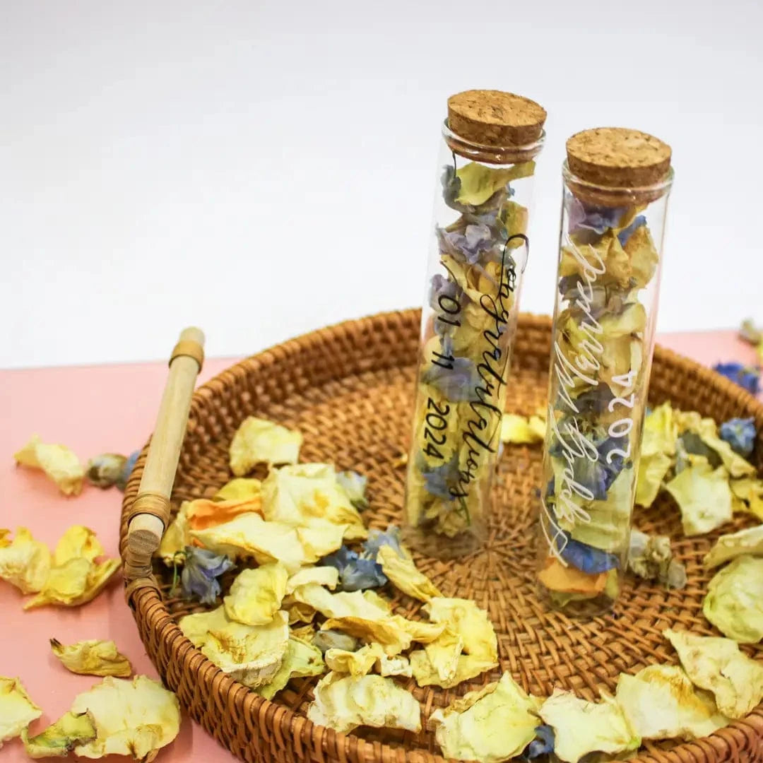 Biodegradable Confetti Real Dried Flower Petals - Wedding Flowers - Magic and Stars --Wildest Dreams Flowers 
