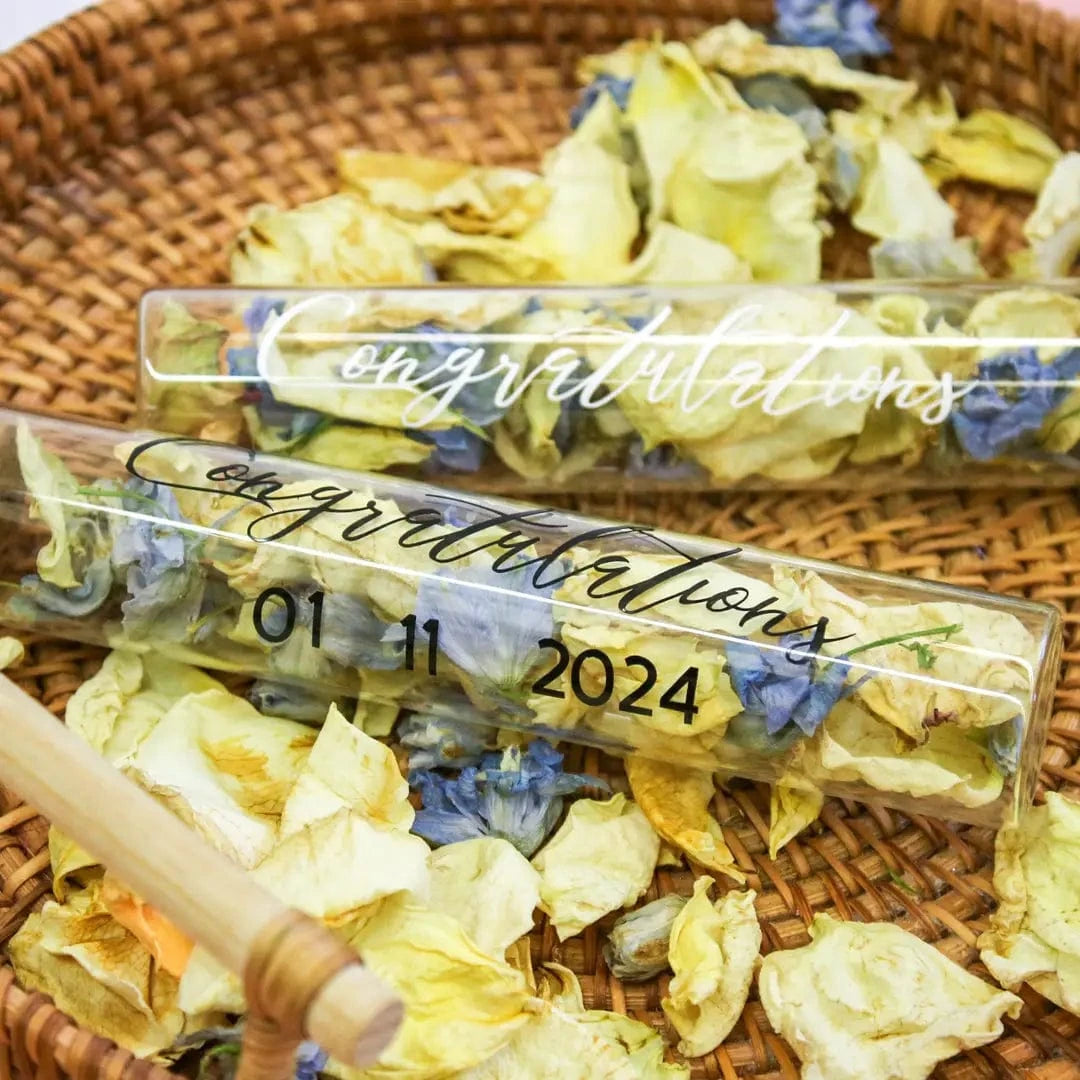 Biodegradable Confetti Real Dried Flower Petals - Wedding Flowers - Magic and Stars --Wildest Dreams Flowers 