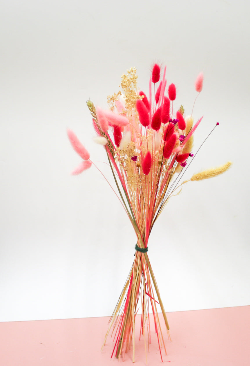 Pink Dried Flower Bouquet - Mixed Shades of Pink - Magic and Stars -Fresh Flowers-Wildest Dreams Flowers 