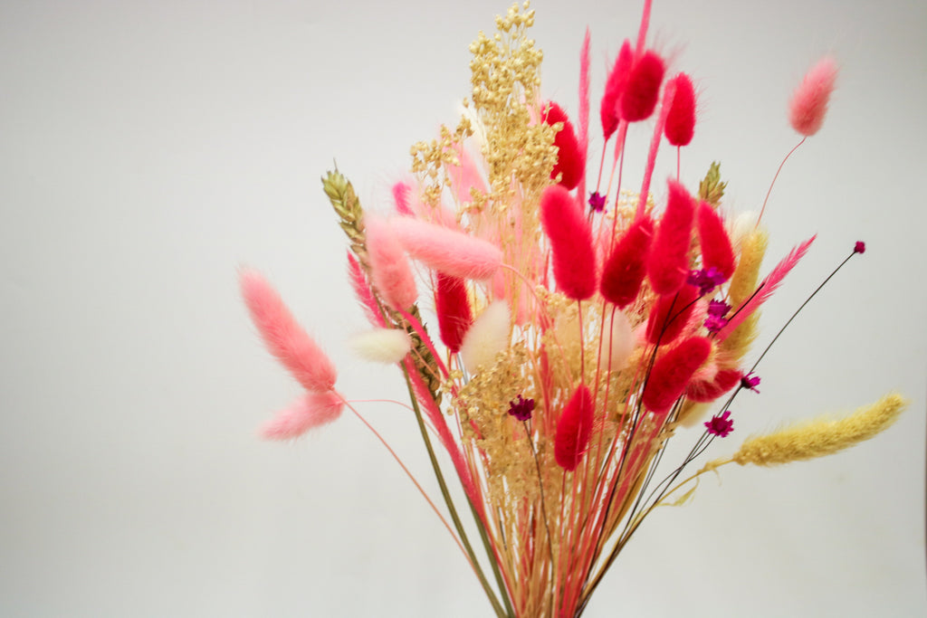 Pink Dried Flower Bouquet - Mixed Shades of Pink - Magic and Stars -Fresh Flowers-Wildest Dreams Flowers 