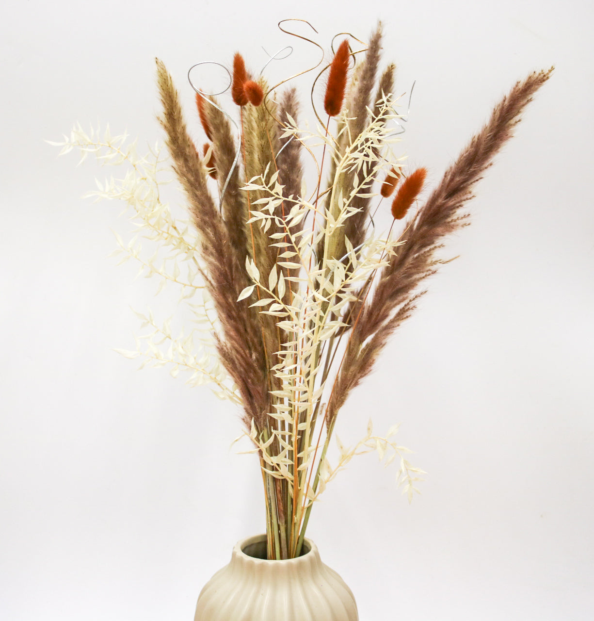 Large Brown Pampas Grass Bouquet Boho