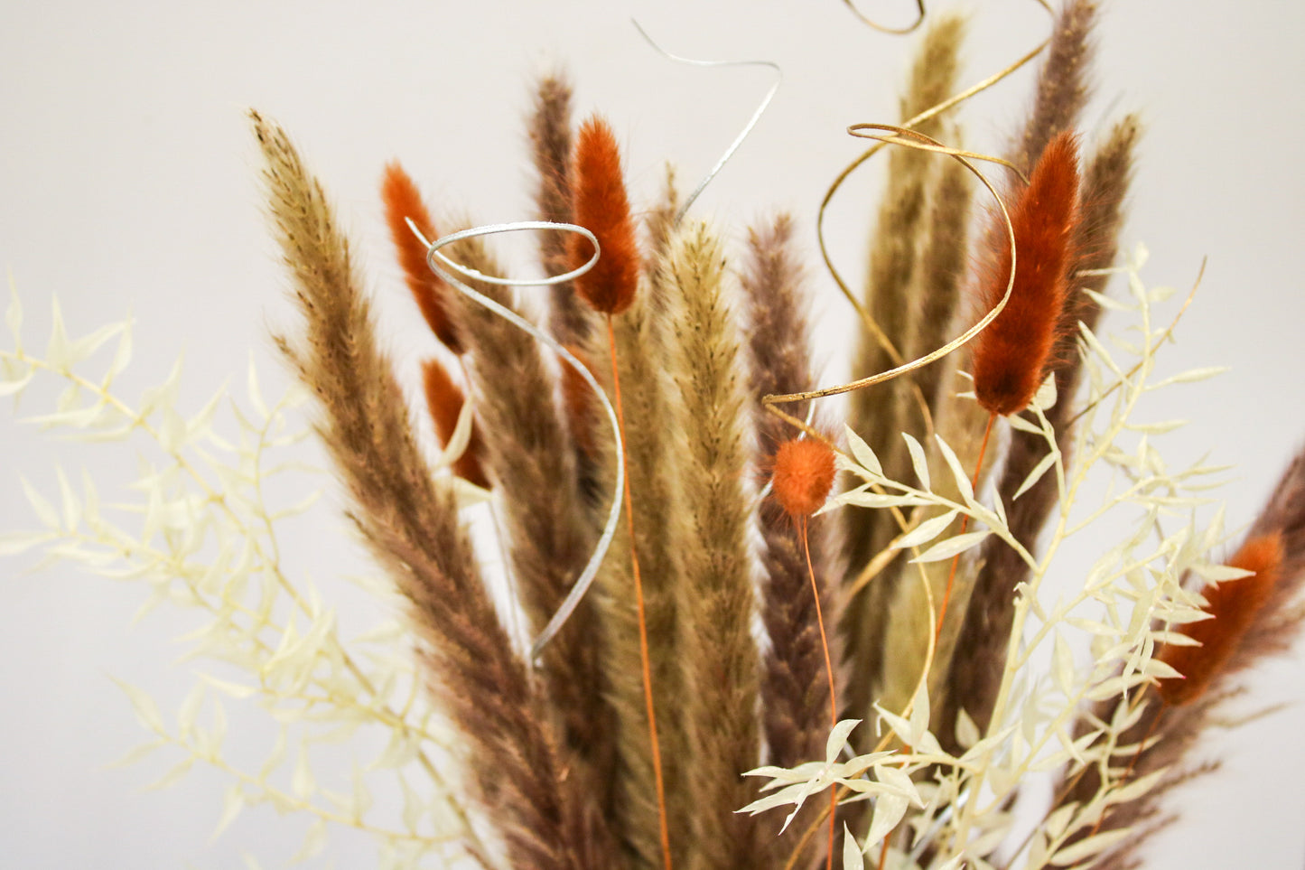 Large Brown Pampas Grass Bouquet Boho