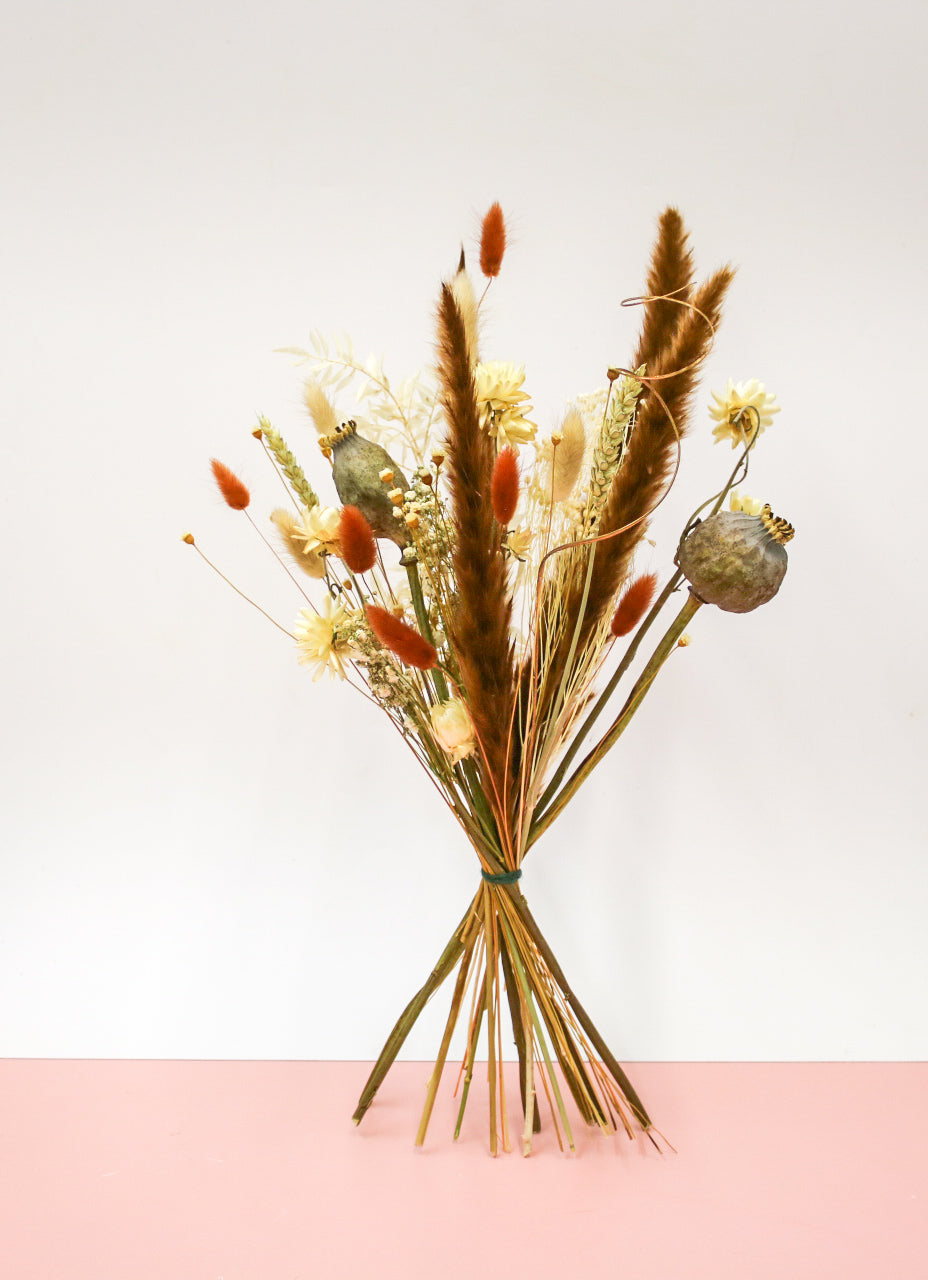Boho Dried Flower Mini Vase Bouquet – Rustic Dried Boho Flower - Magic and Stars -Dried Flowers-Wildest Dreams Flowers