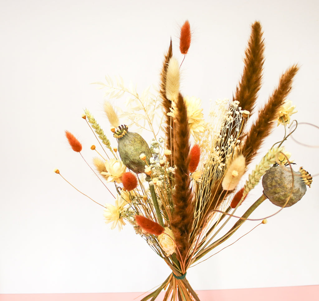 Boho Dried Flower Mini Vase Bouquet – Rustic Dried Boho Flower - Magic and Stars -Dried Flowers-Wildest Dreams Flowers