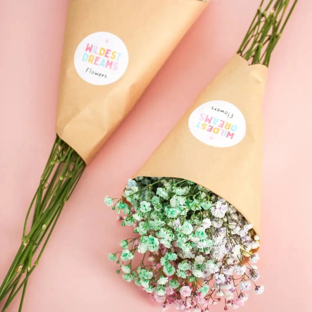 Fresh Rainbow Gypsophila - Baby's Breath Flowers - Magic and Stars --Wildest Dreams Flowers